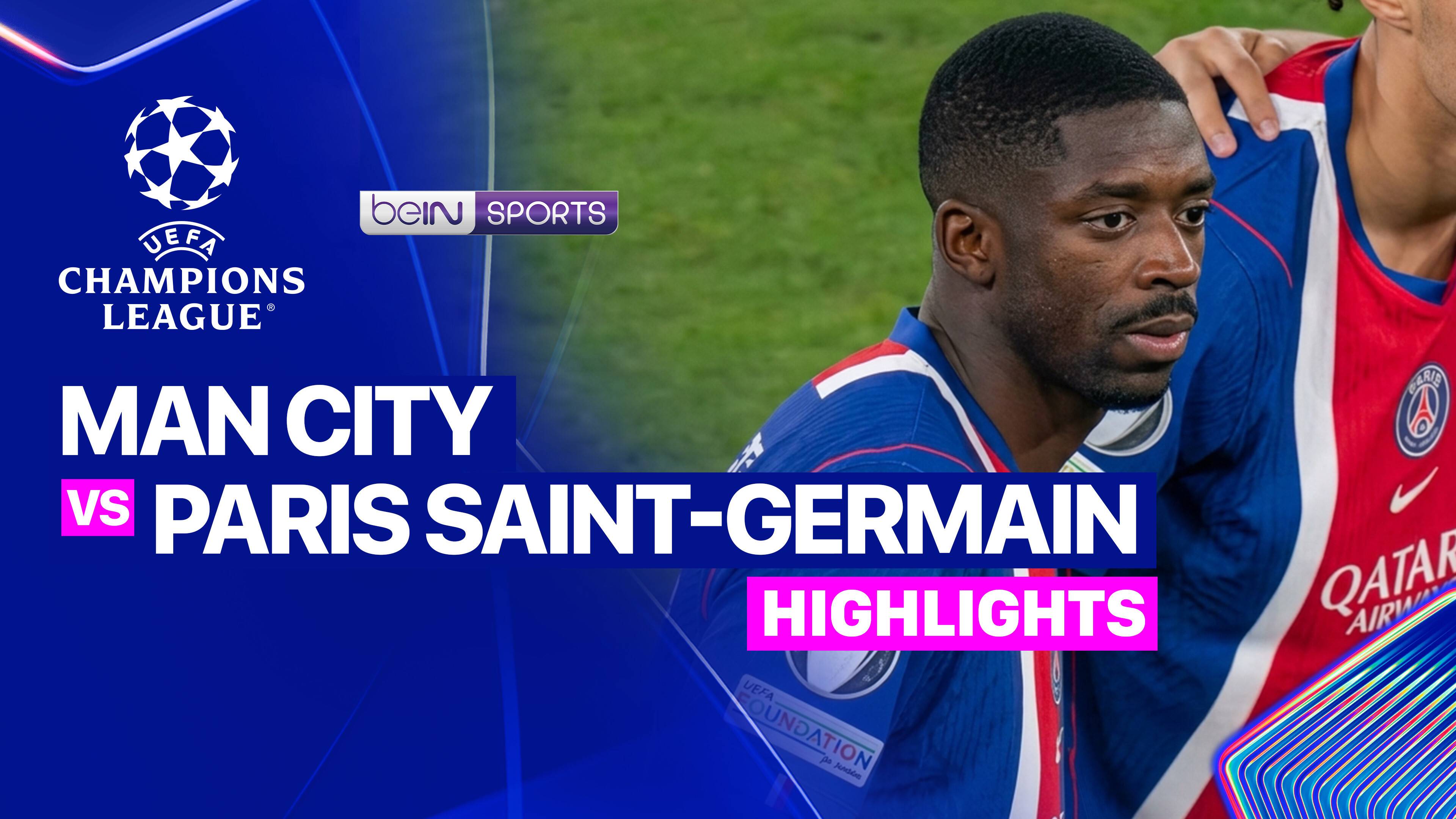 Man City vs Paris Saint-Germain