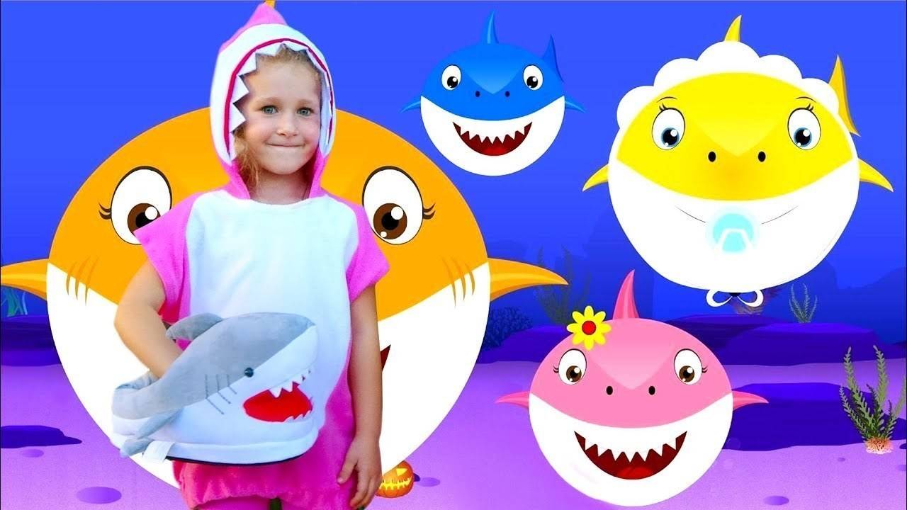 Baby Shark Dance #2 | Sing and Dance! | Animal Songs | Songs for Children |  Anuta Kids Channel | Vidio