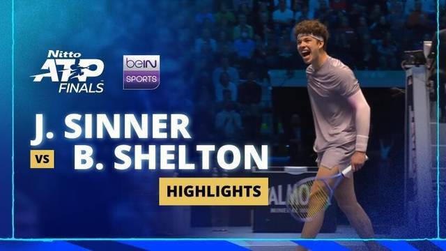 Jannik Sinner vs Ben Shelton - Highlight | Nitto ATP Finals 2025