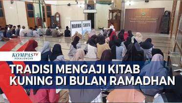 Semangat Ramadhan! Santri Asshodiqiyah Semarang Tekun Mengaji Kitab Kuning