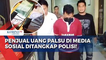 Jual Uang Palsu di Media Sosial, Pelaku Ditangkap Polisi!
