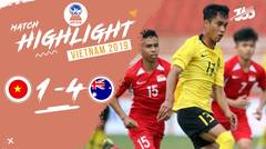 Full Highlight - Vietnam 1 VS 4 Australia  | Piala AFF U-18 2019