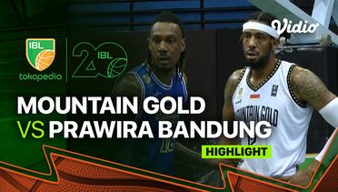 Highlights | Mountain Gold Timika vs Prawira Harum Bandung | IBL Tokopedia 2023