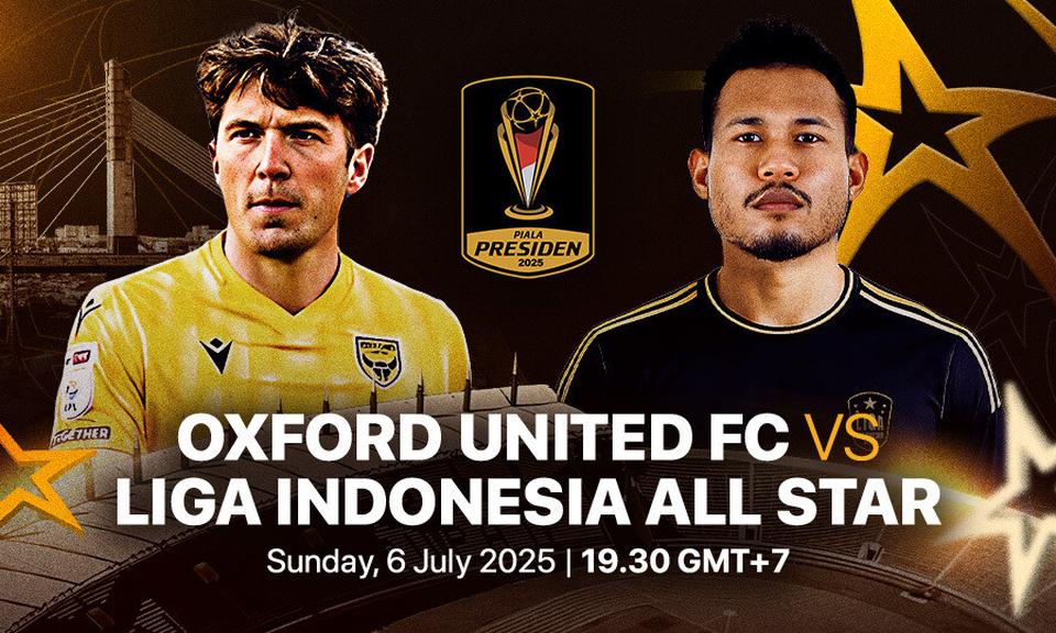 Oxford United vs Liga Indonesia All Star
