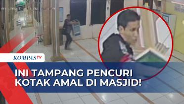 Aksi Pemuda Curi Kotak Amal di Masjid Terekam CCTV, Barang Bukti Ditemukan di Rumah Kosong!