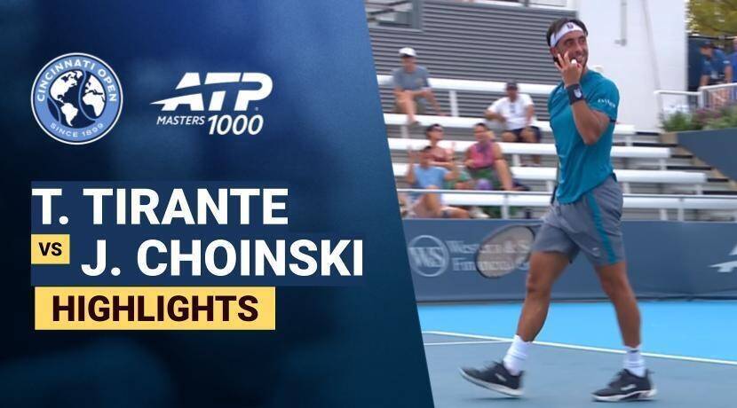Thiago Agustin Terante vs Jan Choinski - Round 1 (Tony Trabert Stadium) | ATP 1000: Cincinnati Open 2026