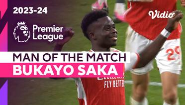 Aksi Man of the Match: Bukayo Saka | Arsenal vs Newcastle | Premier League 2023/24