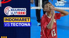 Final Putra: Indomaret vs Tectona - Full Match | Kejurnas Bola Voli Antarklub U-17 2023