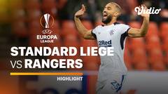 Highlight - Standard Liege vs Rangers I UEFA Europa League 2020/2021