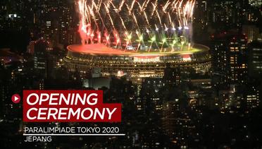 Pesta Kembang Api dan Atraksi Jet Tempur Warnai Opening Ceremony Paralimpiade Tokyo 2020