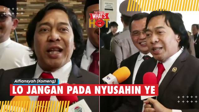 Nonton Langsung Pidato Presiden Prabowo, Alfiansyah Komeng Sampaikan Pesan Ini