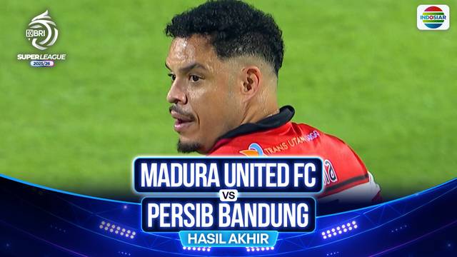 Hasiil Akhir Pertandingan - Madura United FC vs Persib Bandung | BRI Super League 2025/26