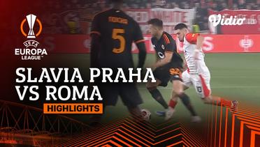 Slavia Praha vs Roma - Highlights | UEFA Europa League 2023/24