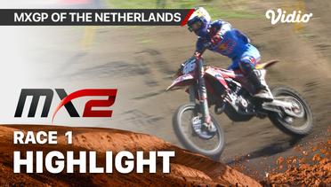 Highlights | Round 16 Netherlands: MX2 | Race 1 | MXGP 2023
