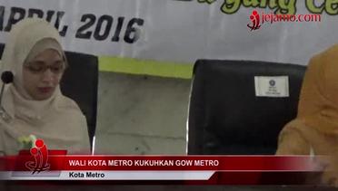 Achmad Pairin Mengukuhan GOW Kota Metro