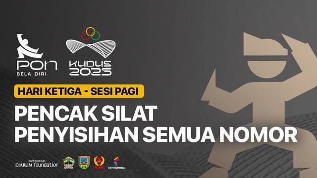 Pencak Silat - Penyisihan Semua Nomor (Hari Ketiga - Full Match | PON Bela Diri Kudus 2025