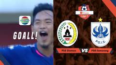 GOLL! Tembakan Kaki Kiri Bayu Nugroho - PSIS Membobol Gawang PSS Sleman | PSS Sleman vs PSIS Semarang - Shopee Liga 1