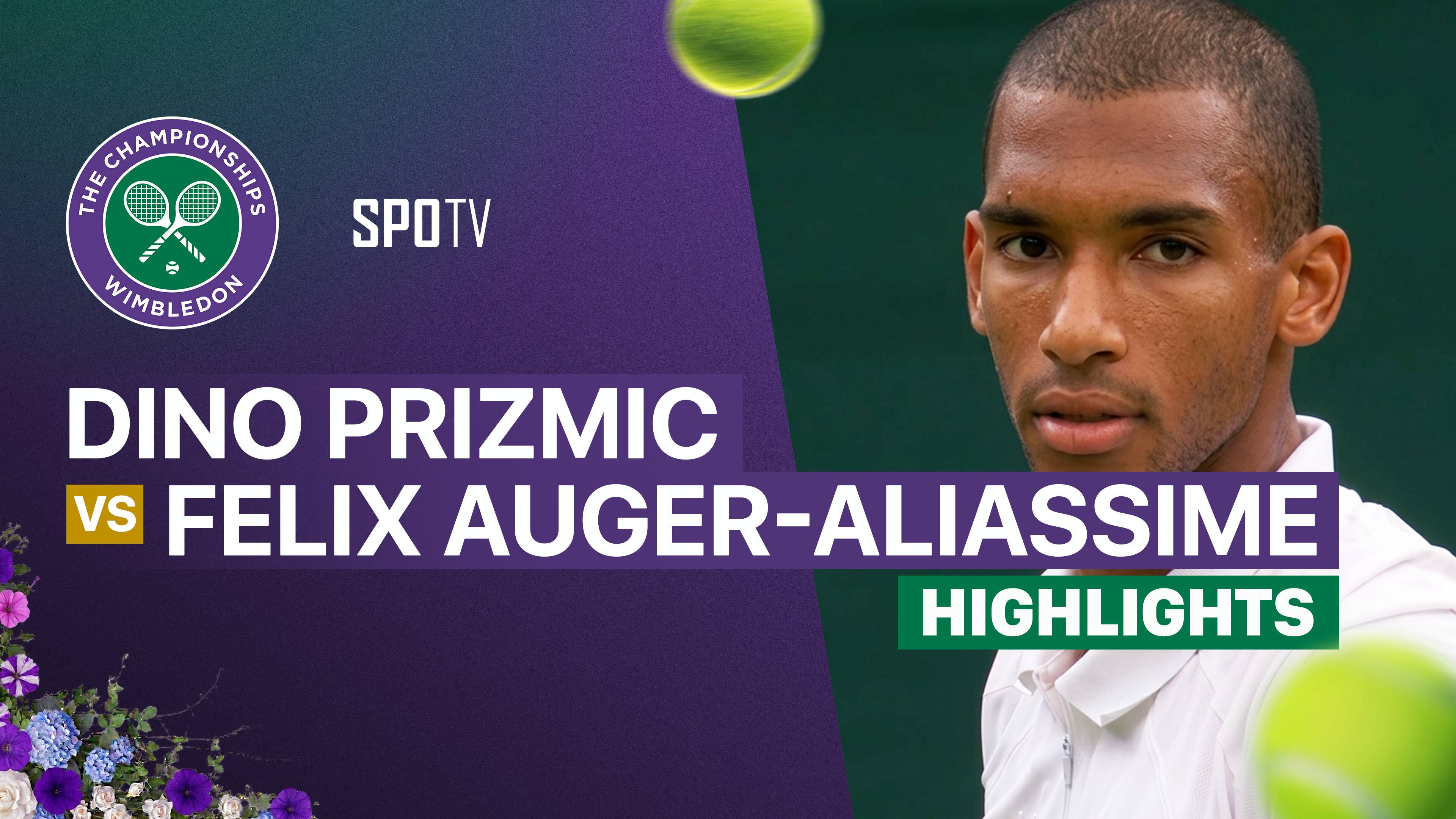 Felix Auger-Aliassime vs Dino Prizmic - Gentlemen's Singles Second Round | Wimbledon 2026