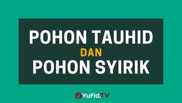Pohon Tauhid dan Pohon Syirik - Poster Dakwah Yufid TV