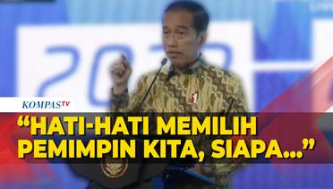 [FULL] Sambutan Jokowi saat Hadiri Acara APINDO, Beri Pesan soal Memilih Pemimpin