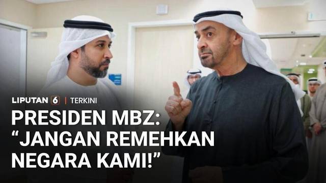 Konflik Timur Tengah, Presiden Mohamed bin Zayed Al Nahyan Ingatkan Semua untuk Tak Remehkan UEA