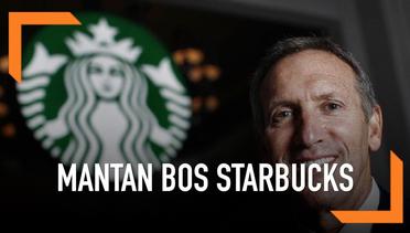 Mantan Bos Starbucks Maju Pilpres AS 2020?