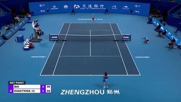Zhuoxuan Bai vs Daria Kasatkina - Highlights | WTA Zhengzhou Open 2023