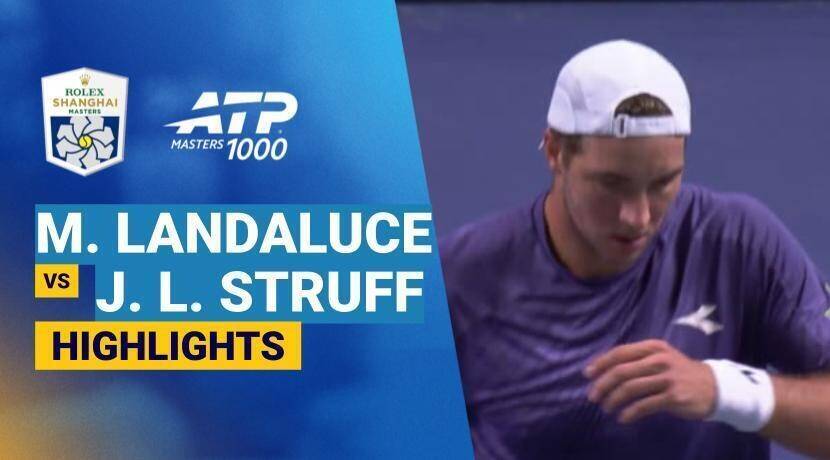 Martin Landaluce vs Jan-Lennard Struff - Round 1 (Grandstand 2) | ATP Masters 1000: Shanghai Masters 2026