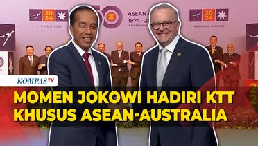 Momen Jokowi Hadiri Resepsi KTT Khusus ASEAN-Australia di Melbourne