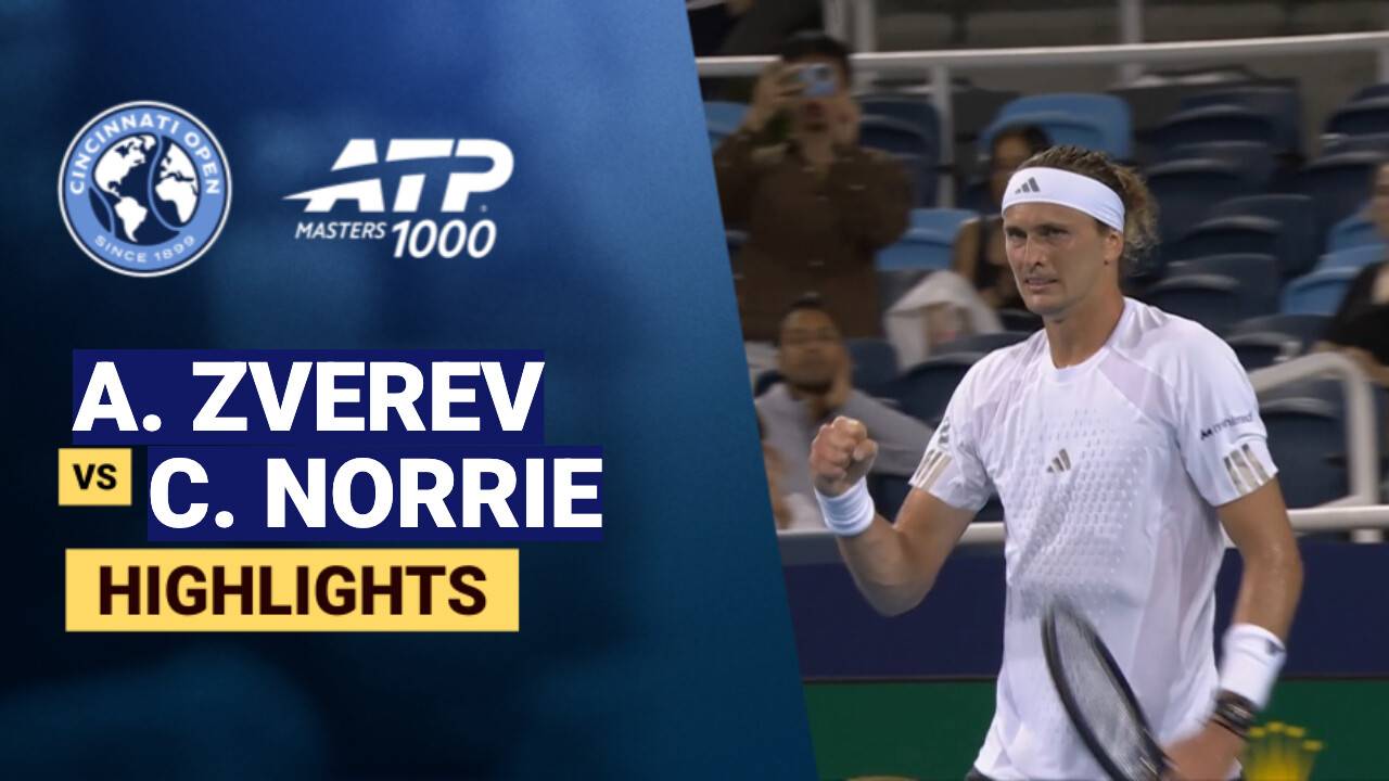 Alexander Zverev vs Cameron Norrie - Round 2 (P&G Stadium Court) | ATP 1000: Cincinnati Open 2026