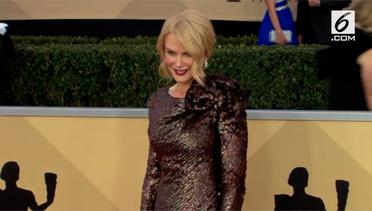 Cantiknya Nicole Kidman di Karpet Merah SAG Awards