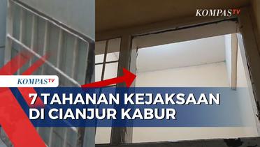 Jebol Teralis Kamar Mandi, 7 Tahanan Kejaksaan Negeri Cianjur Kabur!