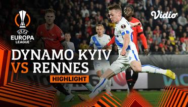 Highlights - Dynamo Kyiv vs Rennes | UEFA Europa League 2022/23