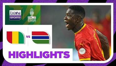 Guinea vs Gambia - Highlights | TotalEnergies Africa Cup of Nations 2023
