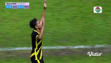Gol!!! Pertahanan Kosong, Tendangan Keras Wafiy (MAS) Tak Terbendung Andrika (Idn)! 0-2 Malaysia Cepat Tambah Skor! | Qualifiers AFC U17 Asian Cup Bahrain 2023