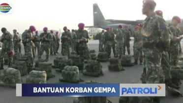 Bantu Korban Gempa Lombok, 100 Personel Kesehatan Marinir Diturunkan - Patroli