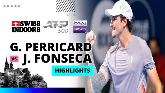 G. Mpetshi Perricard vs J. Fonseca - Highlight | ATP 500: Swiss Indoors Basel 2025