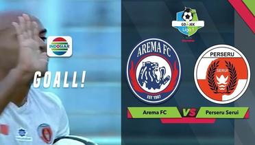 Goal Penalti Alberto Antonio - AREMA FC (4) v (1) PERSERU SERUI | Go-Jek Liga 1 bersama Bukalapak