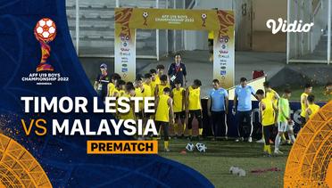 Jelang Kick Off Pertandingan - Timor Leste vs Malaysia