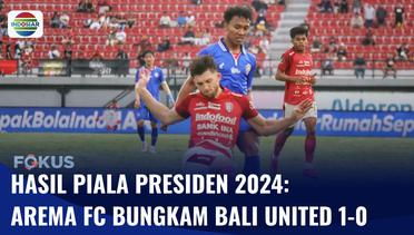 Arema FC Kalahkan Bali United, Gol Salim Tuharea Bawa Singo Edan Unggul 1-0 | Fokus