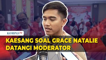 Kaesang Soal Video Grace Natalie Datangi Moderator saat Jeda Debat Capres