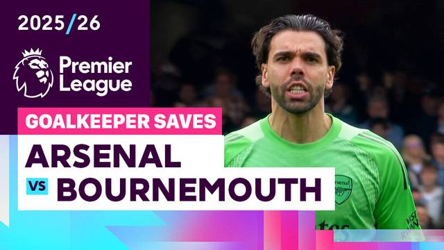 Penyelamatan Kiper | Arsenal vs Bournemouth | Premier League 2025/26