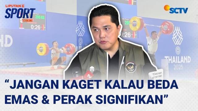Erick Thohir Pastikan Bonus SEA Games Tak Hanya Bagi Peraih Medali Emas, Tapi Bedanya Signifikan