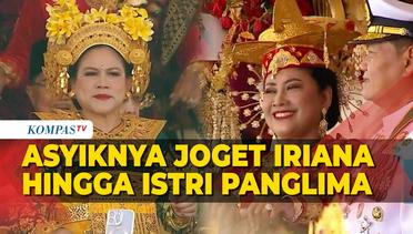 Tonton Lagi Asyiknya Joget Iriana, Puan hingga Istri Panglima TNI saat Putri Nyanyi Rungkad