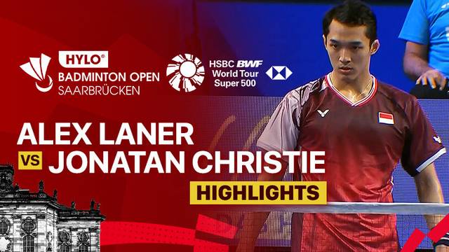 Alex Laner (FRA) vs Jonatan Christie (INA) - Highlight | HYLO Open 2025