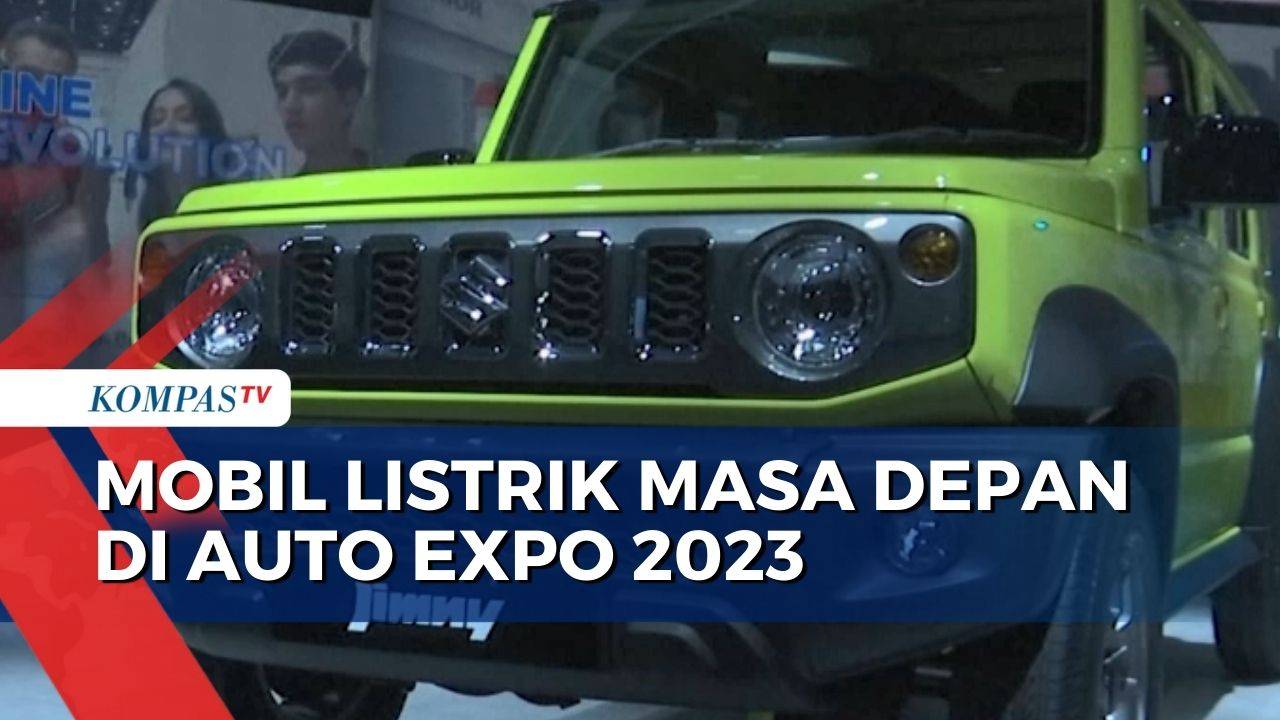 India Pamerkan Mobil Mungil Bertenaga Surya di Auto Expo 2023 - Kompas