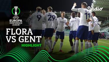 Highlight - Flora Tallin vs KAA Gent | UEFA Europa Conference League 2021/2022