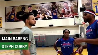 Stephan Curry Main Bareng Klub Eksibisi Basket Harlem Globetrotters