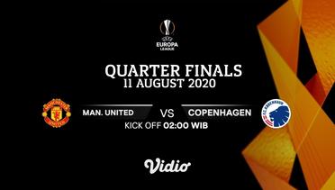 Manchester United vs F.C.Copenghagen Quarter Final I UEFA Europa League 2019/20