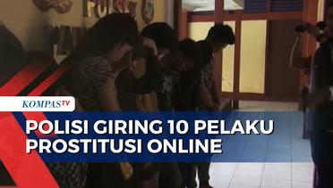 Polisi Tangkap 8 Pria dan Wanita, Serta 2 Waria Pelaku Prostitusi Daring di Makassar